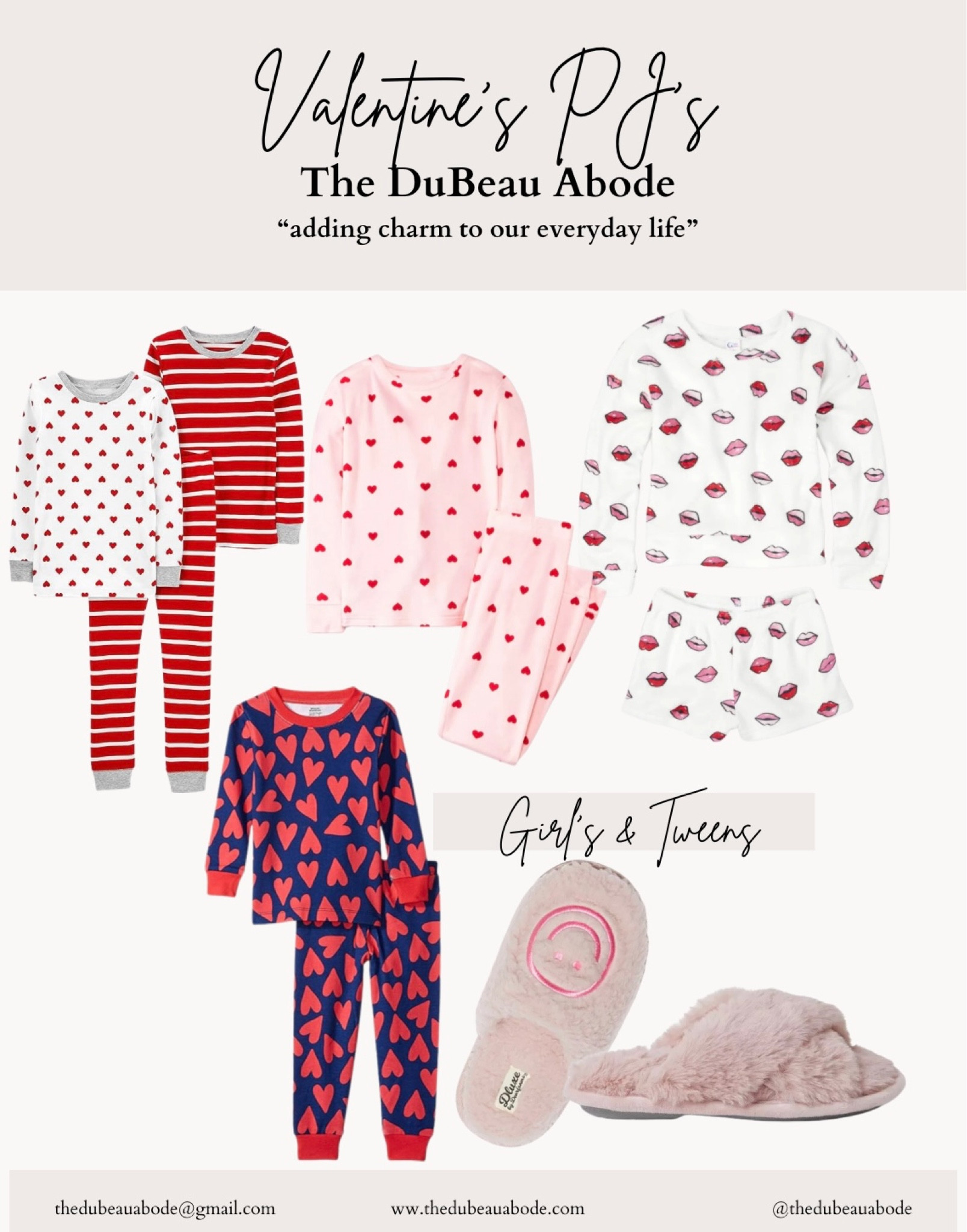 Valentine’s Pajamas for Girls & Tweens

#LTKstyletip #LTKkids #LTKfamily