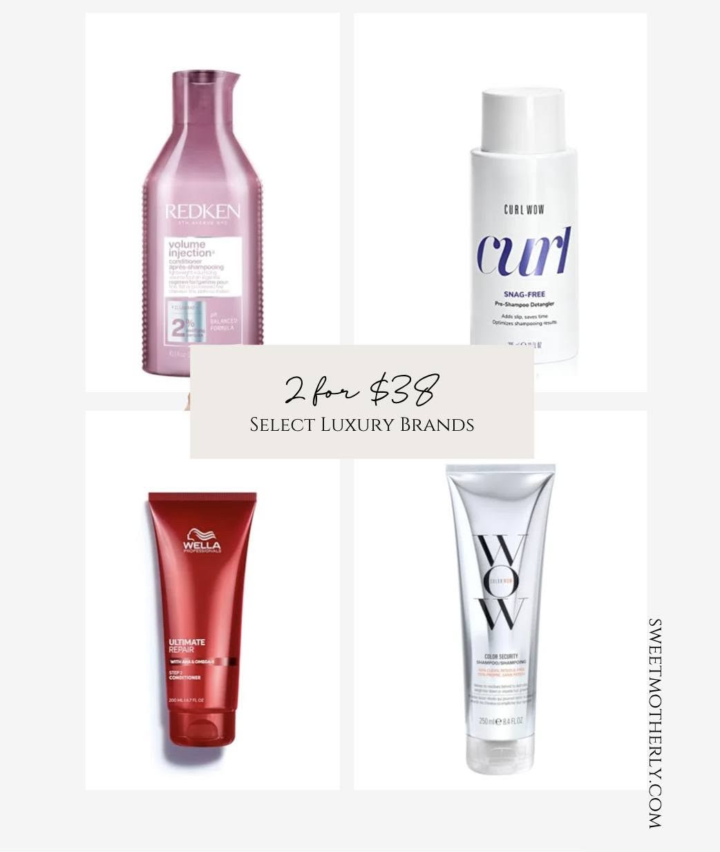 Haircare on sale

Shampoo and conditioner
Haircare essentials
Healthy hair routine
Hair repair products
Hydrating shampoo
Scalp care essentials
Heat protectant spray
Hair masks and treatments
Frizz control products
Trending haircare finds

#LTKSeasonal #LTKSaleAlert #LTKBeauty