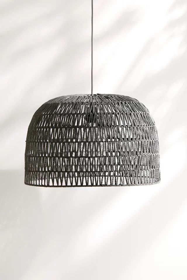 Jules Woven Pendant Light | Urban Outfitters (US and RoW)