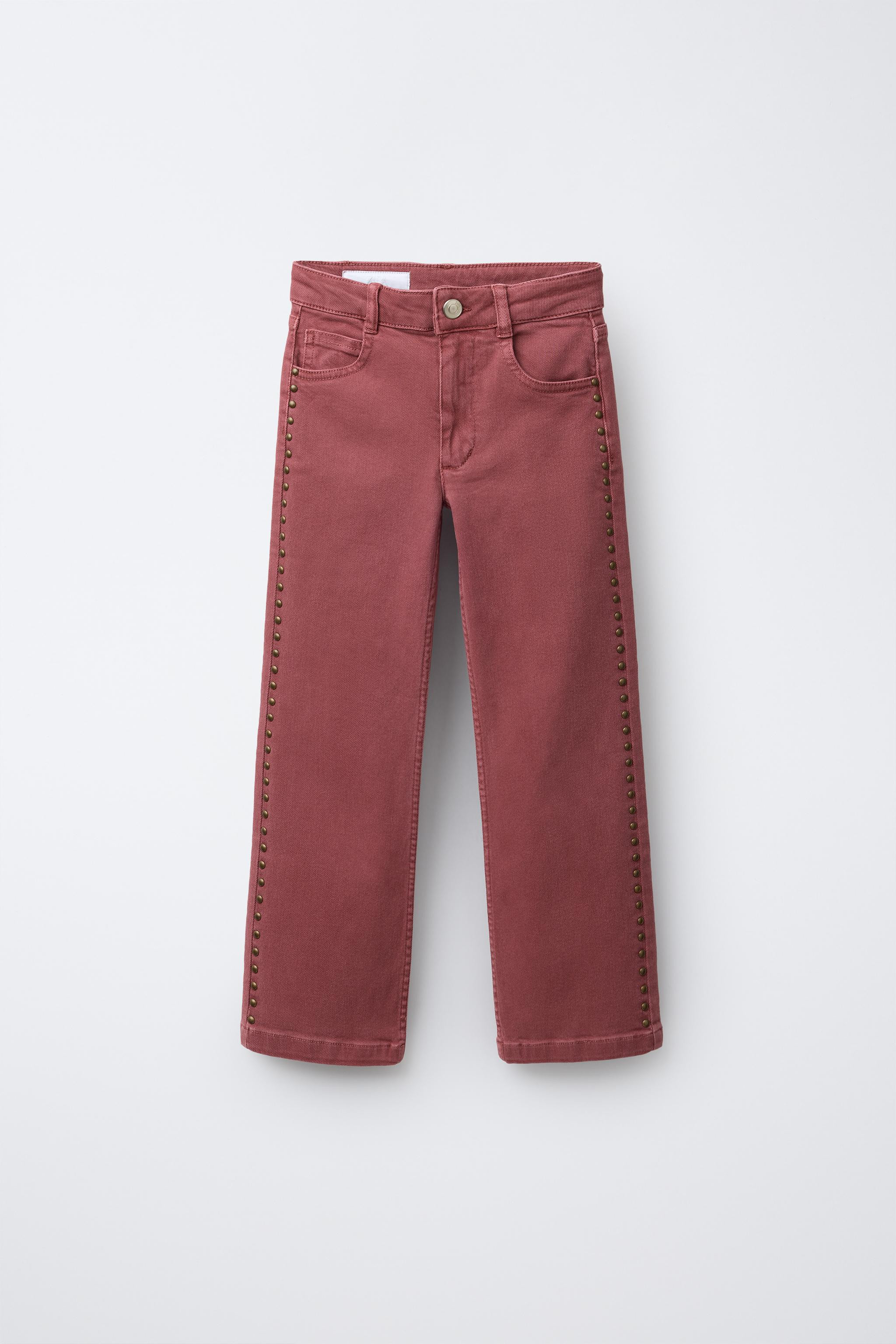 STUDDED FLARE JEANS | Zara US