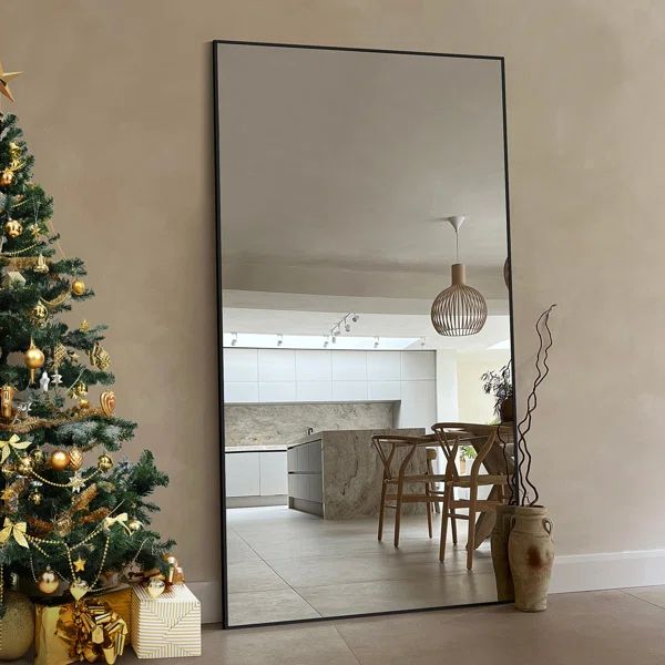 Mirta Rectangle Metal Full Length Mirror | Wayfair North America