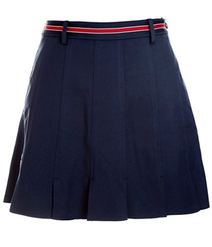 SVG Women's Slitted A-line Golf Skorts Pleated Athletic Casual Skirt Navy L | Amazon (US)