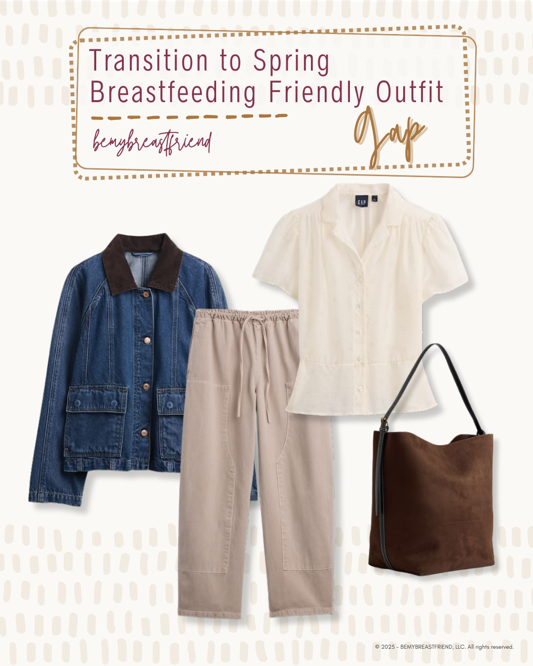 GAP | Transition to Spring Breastfeeding -Friendly Outfit 

 #LTKootd #LTKmomlife #LTKSeasonal
