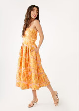 Catherine Dress Orange Blossom Organza | Abbey Glass
