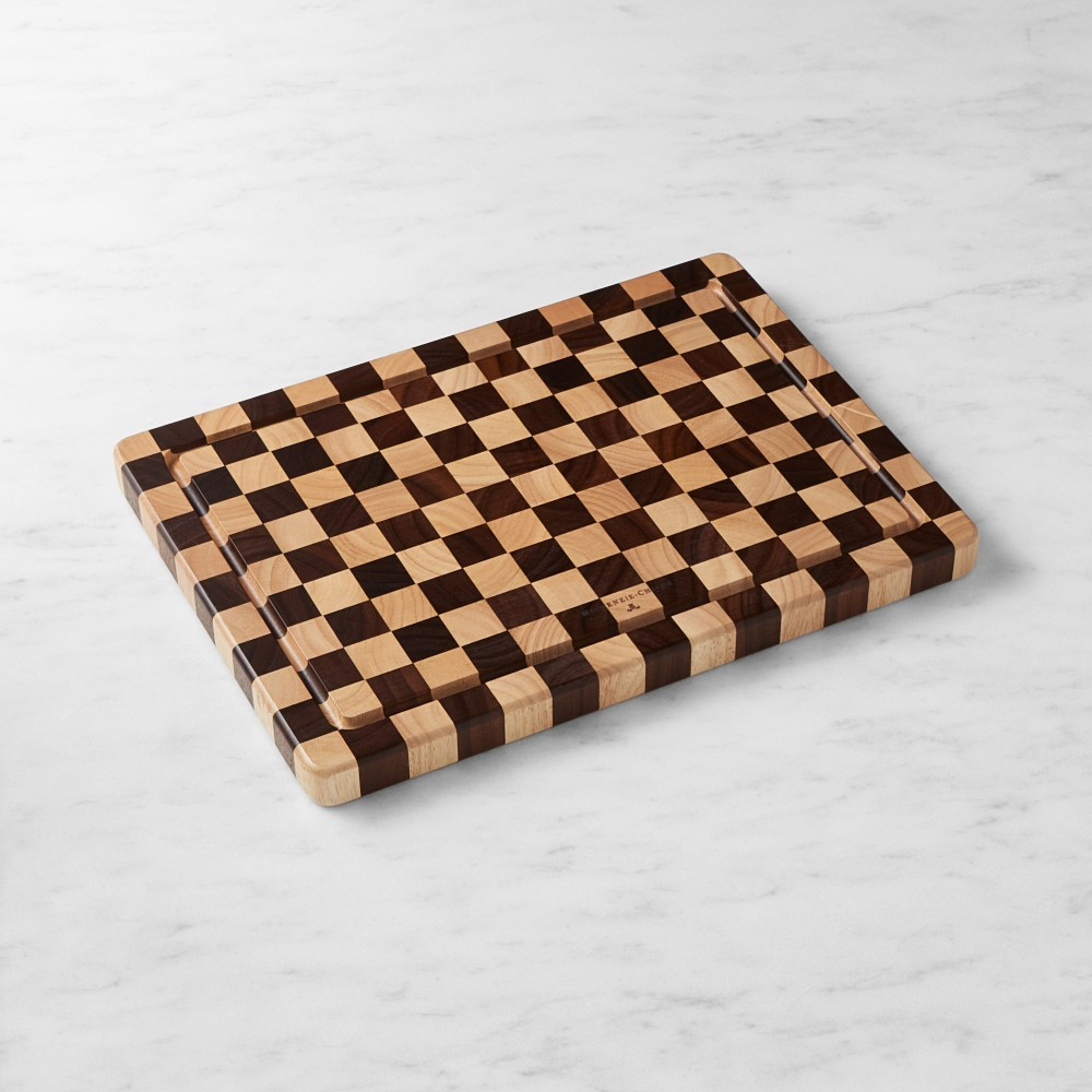Mackenzie Childs Cutting &amp; Carving Checkered Board | Williams-Sonoma