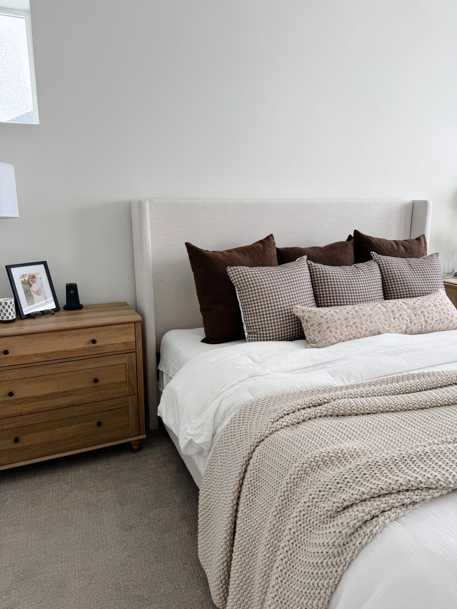 Bedroom  details. 
On my pillows I always size up on the insert! That way it will be extra full and fluffy. For the duvet, if you want that full hotel look add two inserts. 


#LTKHome