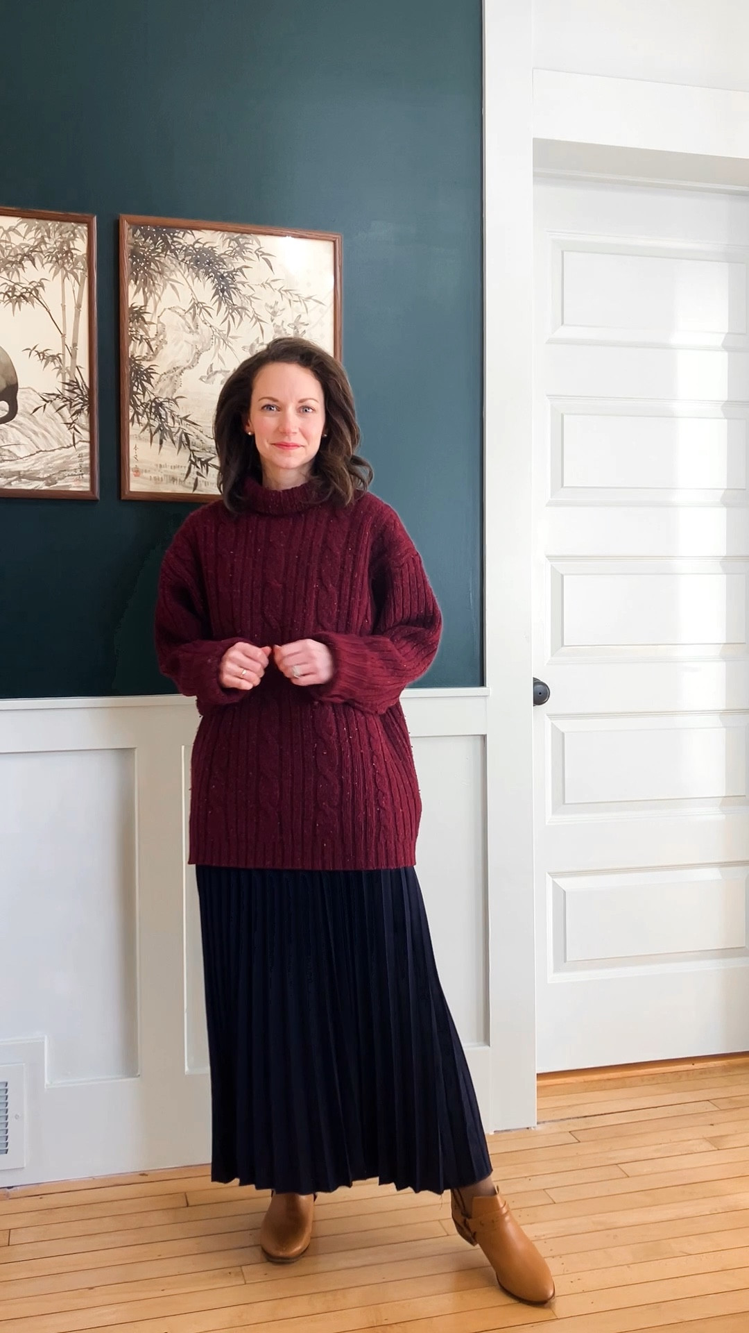 Modest winter outfit!
Petite outfit. Classic outfit. Modest outfit. Winter outfit. 

#LTKStyleTip #LTKOver40 #LTKPetite