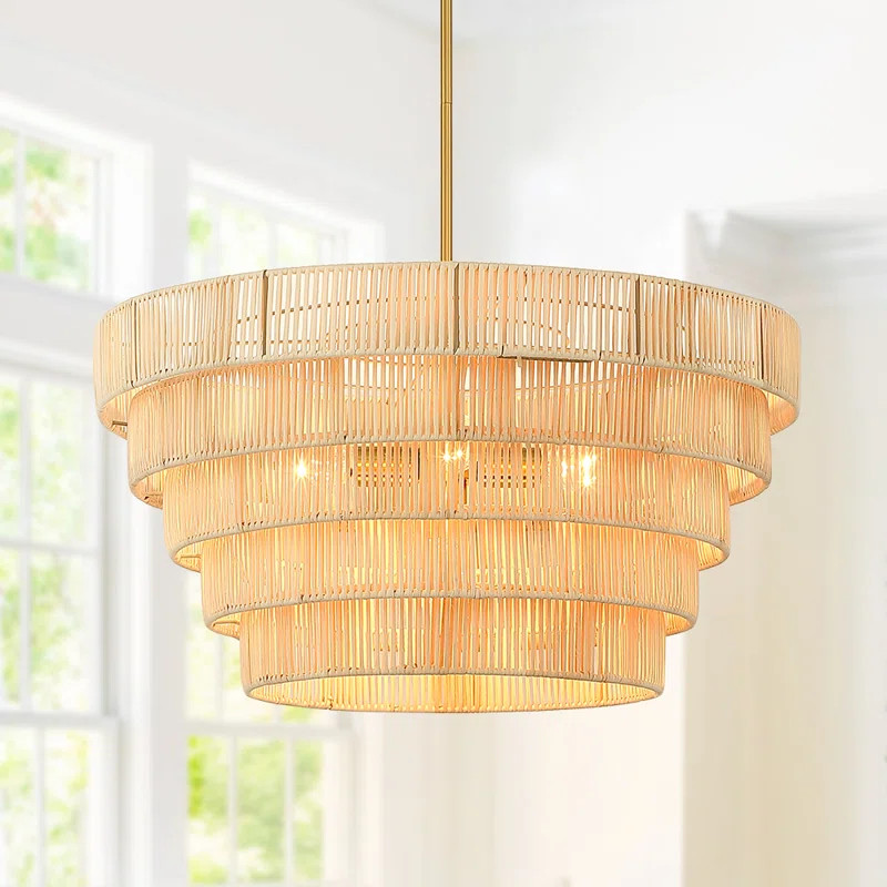 Idylwood 5 - Light Dimmable Tiered Chandelier | Wayfair North America