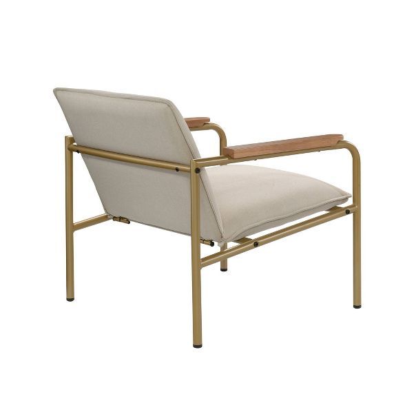 Coral Cape Lounge Chair Ivory - Sauder | Target