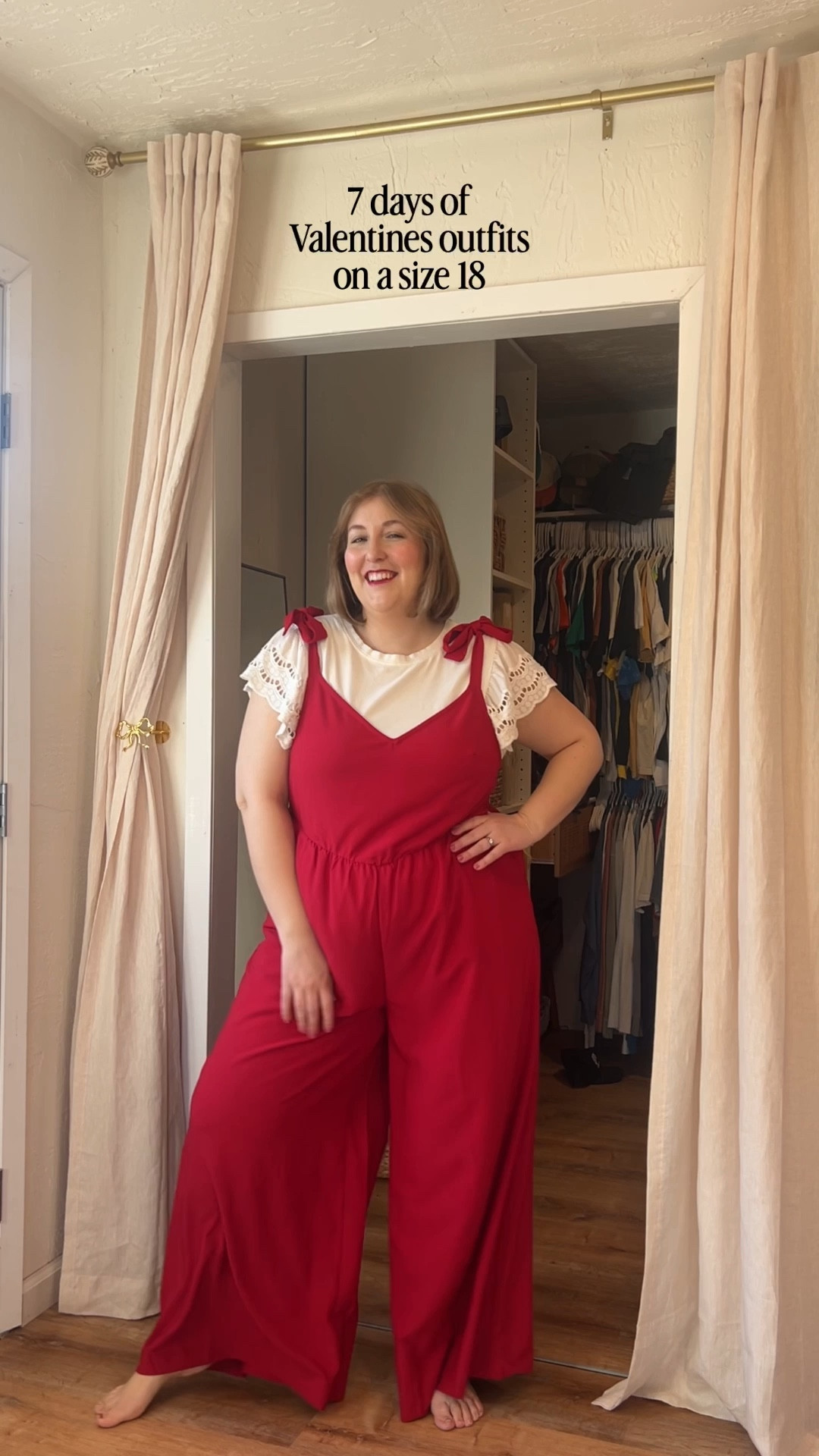 Love this jumpsuit from Torrid! Wearing size 1 Tall here (I’m 5’8”) and it’s a really nice heavyweight quality material! 

#LTKootd #LTKPlusSize #LTKValentine