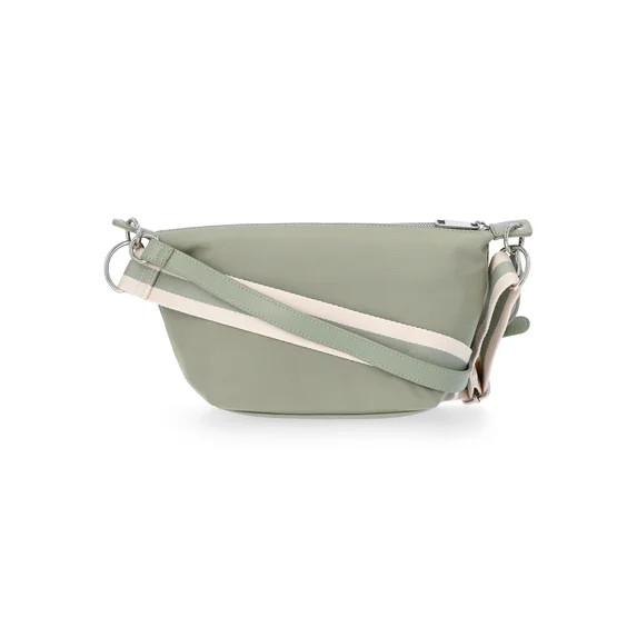 Free Assembly Women's Crossbody Handbag, Sage Green | Walmart (US)