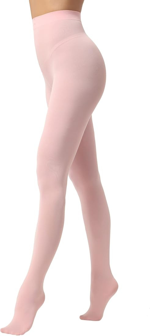 EVERSWE Women's 80 Den Soft Opaque Tights, Women's Tights | Amazon (US)
