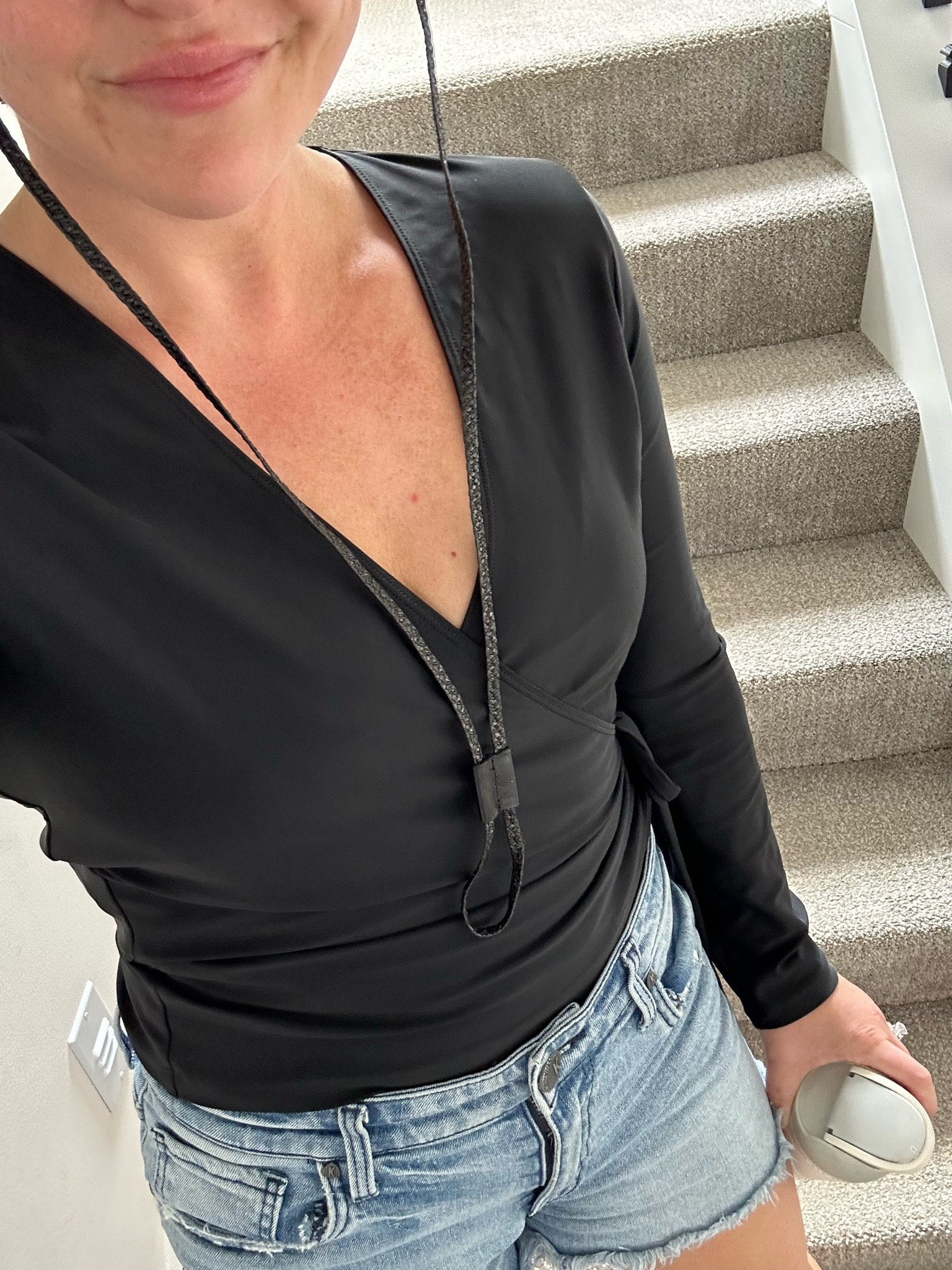 this wrap long sleeve rashguard is such a win! I'm in the small  

#LTKSeasonal #LTKStyleTip #LTKSwim