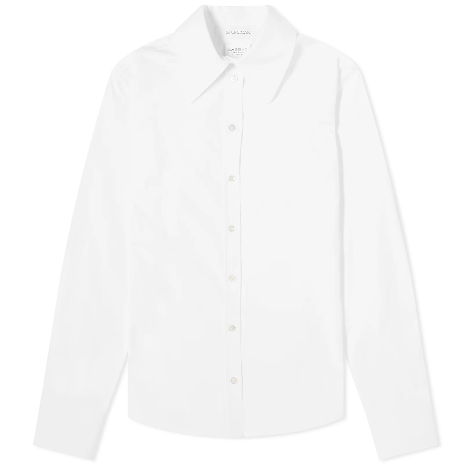Sportmax Women's Scout Long Sleeve Shirt White | END. Clothing