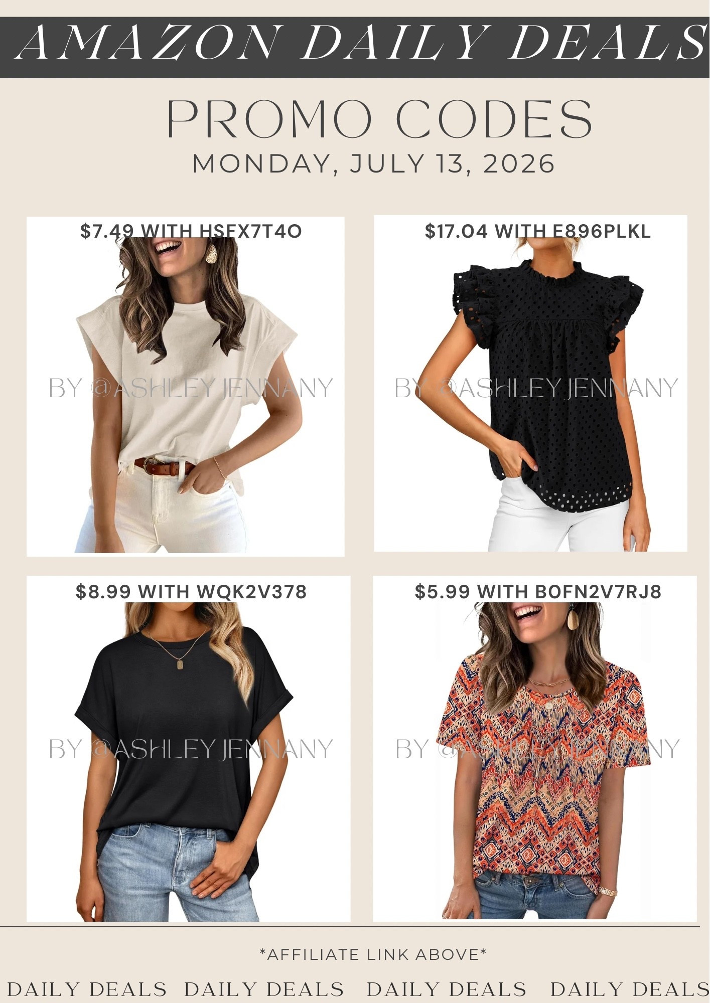 Amazon deals

#LTKSaleAlert #LTKMidsize #LTKootd