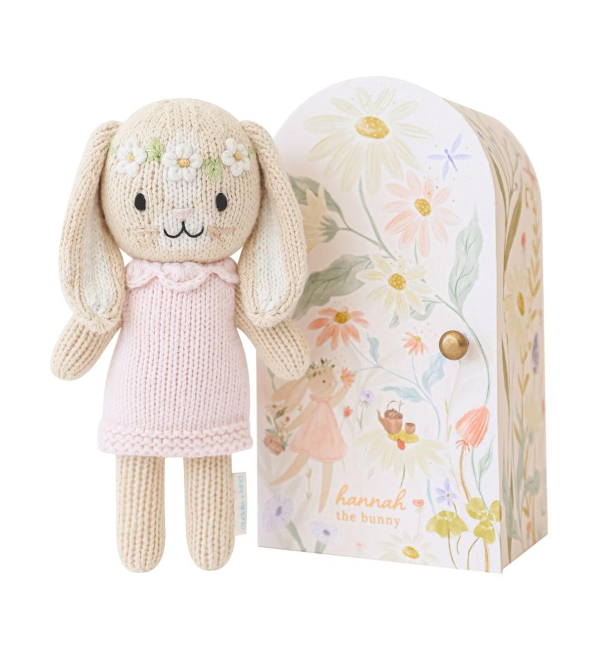 cuddle+kind cuddle+kind Unisex Tiny Hannah the bunny (blush) - Baby - Light/pastel pink | Macy's