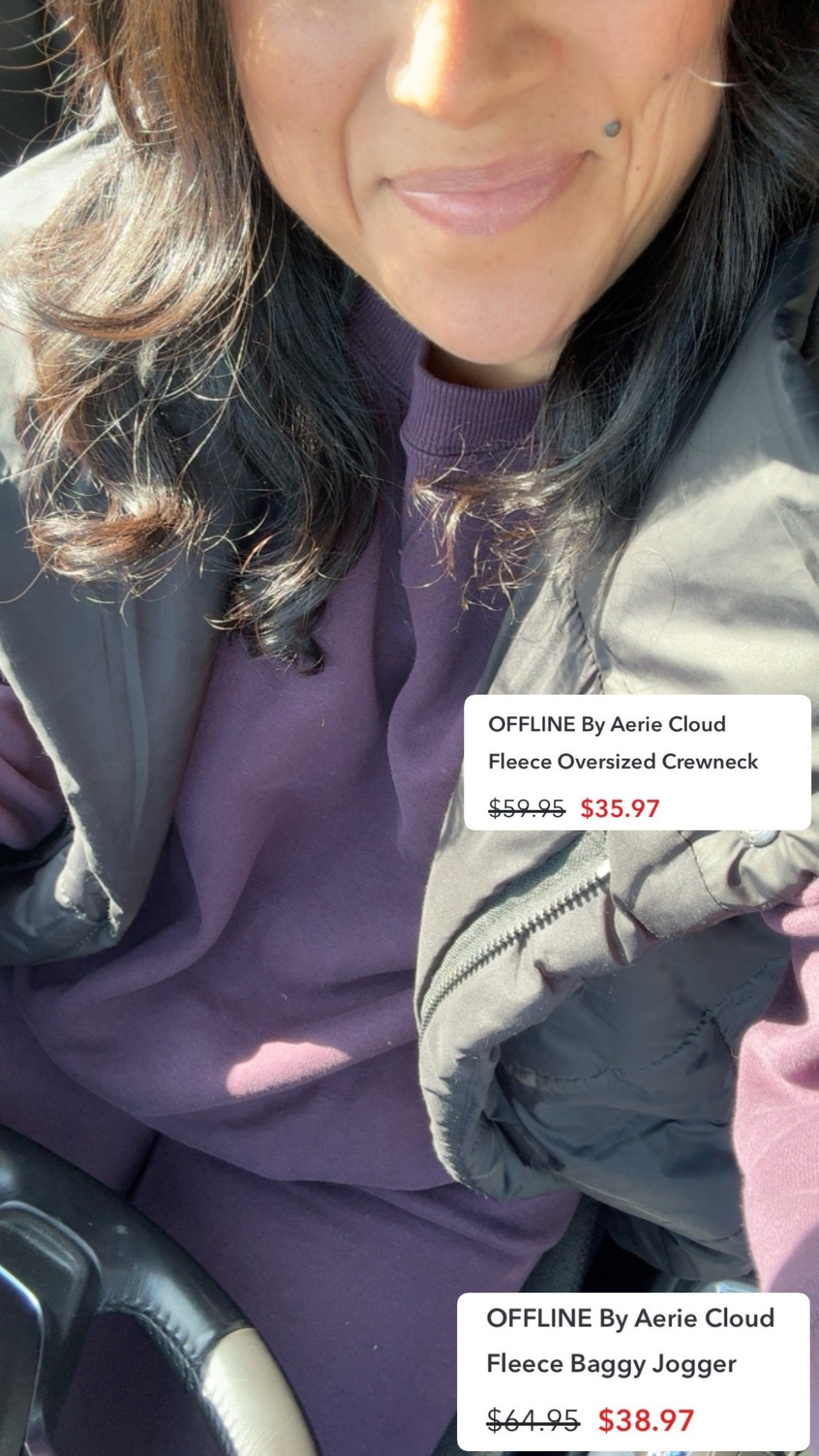I wear this at less once a week!! You look so put together without any effort.. 💯 

Mom style mom 
inspo midsize style 
effortlessly errands 
matching set 
sweatshirts 
Comfy sweatpants 
Comfy chic 
athleisure 
put together 
easy outfits 

#LTKCyberWeek #LTKSaleAlert #LTKMidsize