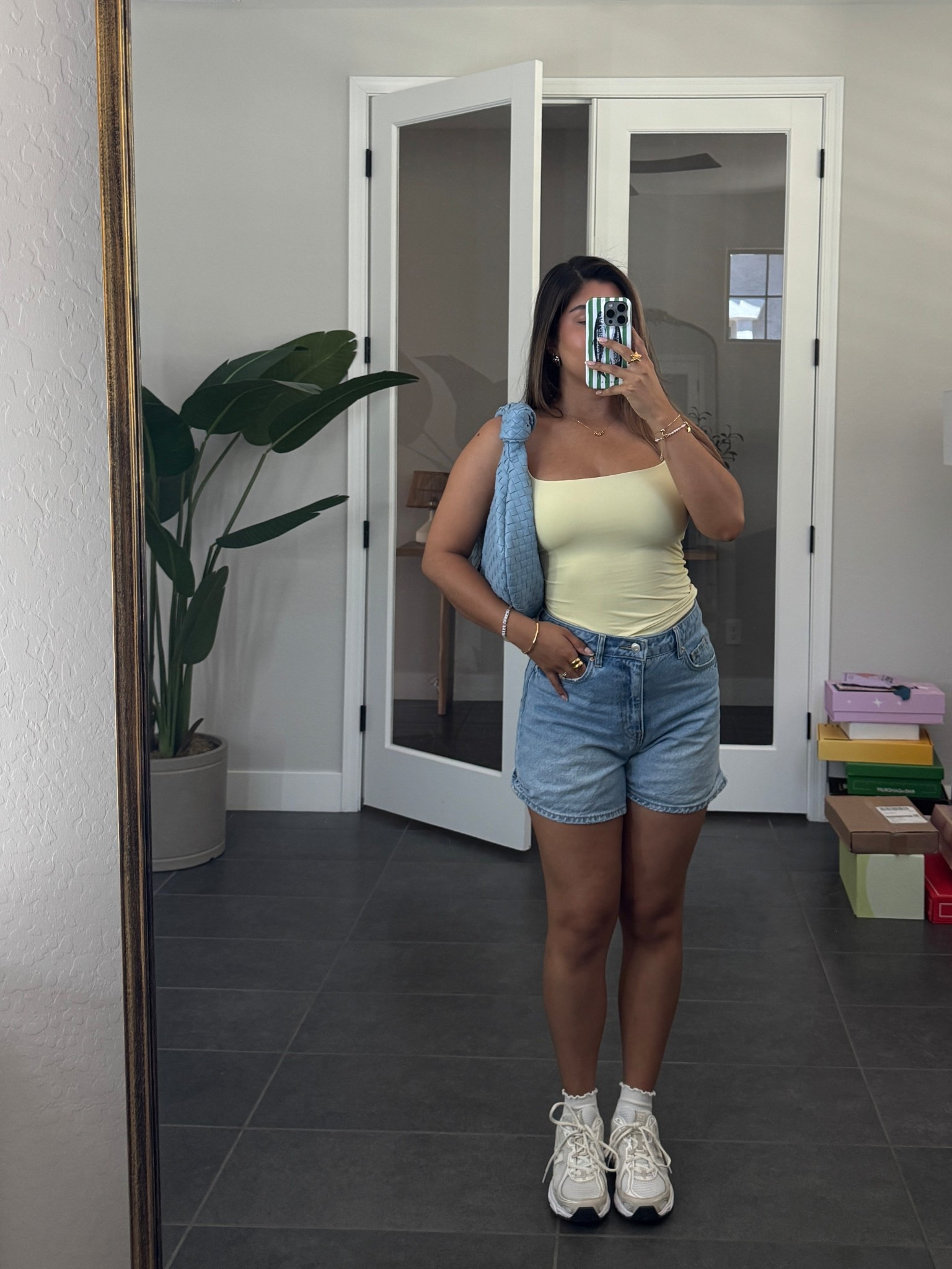 Yellow top and denim shorts 💛

#LTKSummerEdit #LTKStyleTip