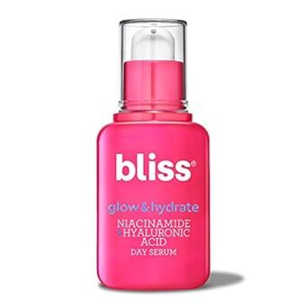 Bliss Glow & Hydrate Day Serum, Replenishing & Hydrating Face Serum with Niacinamide, Hyaluronic ... | Amazon (US)