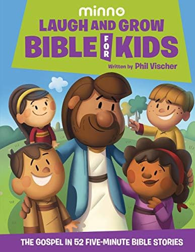 Laugh and Grow Bible for Kids: The Gospel in 52 Five-Minute Bible Stories      Hardcover – Marc... | Amazon (US)