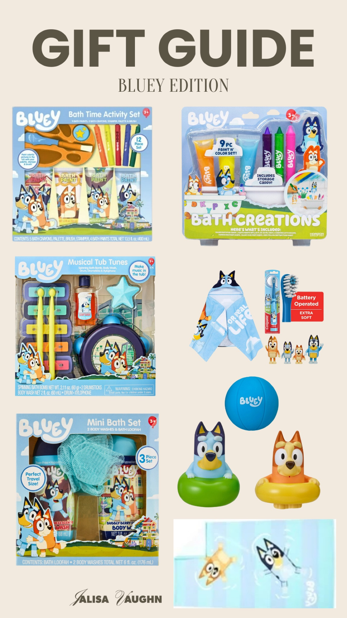 Bluey Bath Set for toddlers! 

#LTKHoliday #LTKGiftGuide #LTKCyberWeek