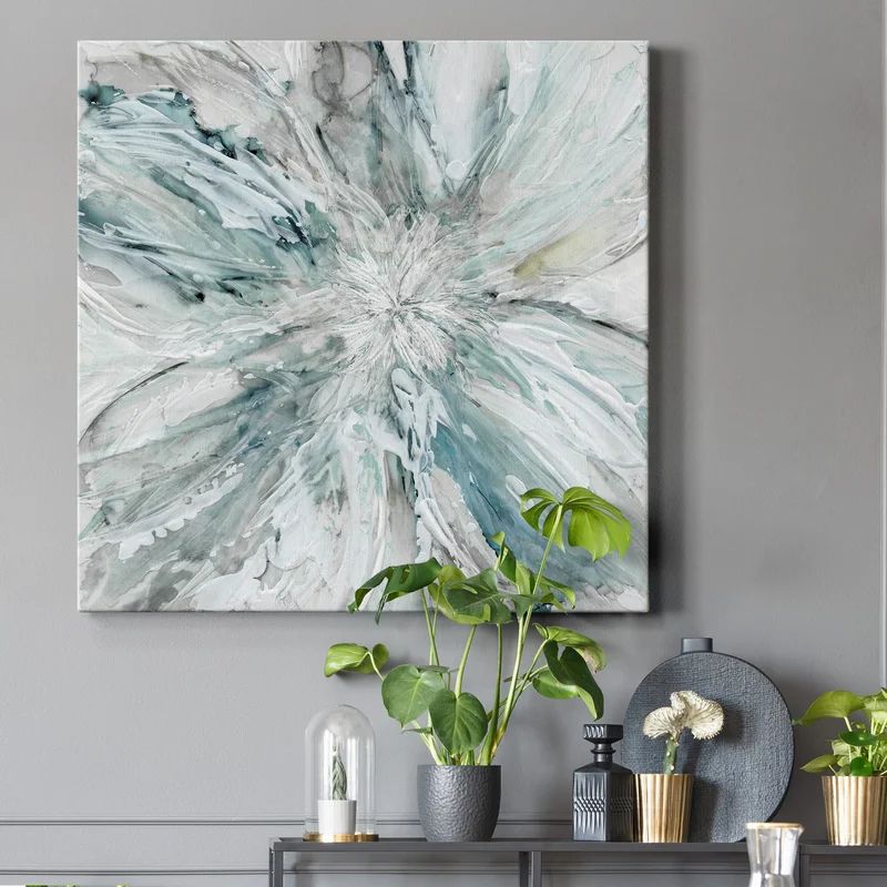 Soft Blossom Burst Framed On Canvas Print | Wayfair North America