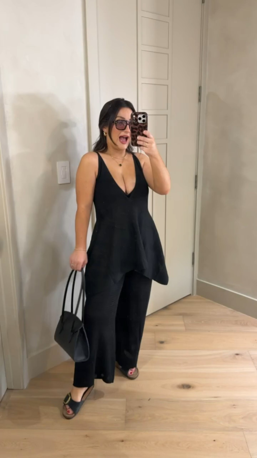 Love this lightweight knit set! Perfect for beach - dinner - resort!

Flowy tank with high waisted pants

Size small (5'0" 140lbs) 
Petite friendly

#LTKTravel #LTKSeasonal #LTKPetite