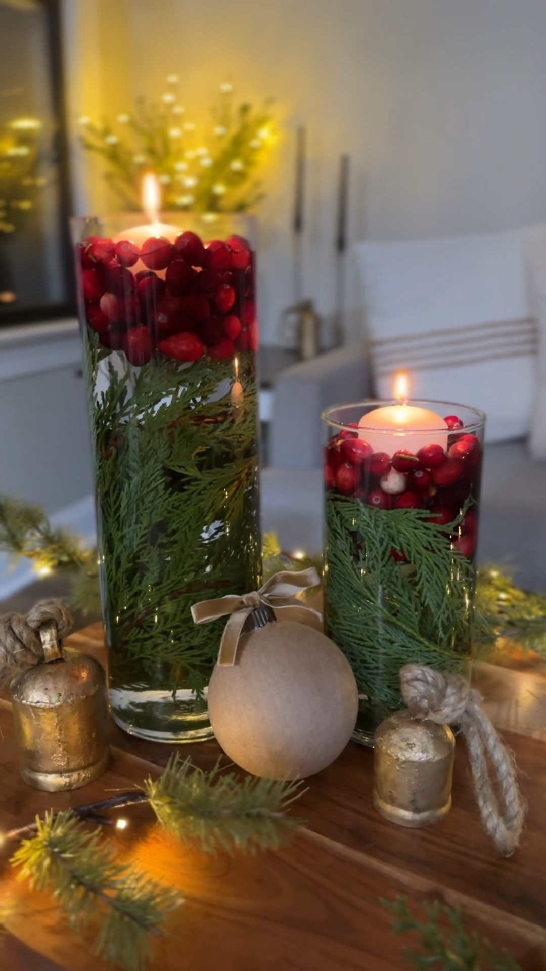Christmas centerpiece 

#LTKHoliday #LTKVideo #LTKSeasonal