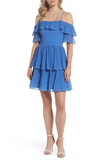 Women's Adelyn Rae Rosalie Cold Shoulder Dress | Nordstrom