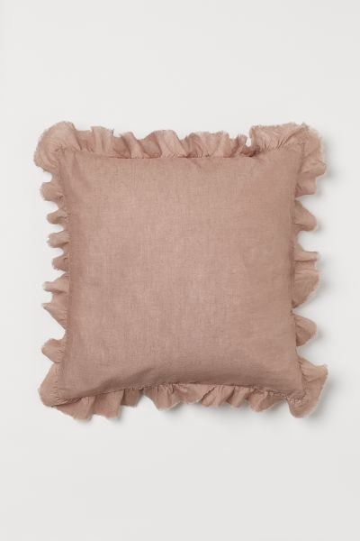 Linen cushion cover | H&M (UK, MY, IN, SG, PH, TW, HK)