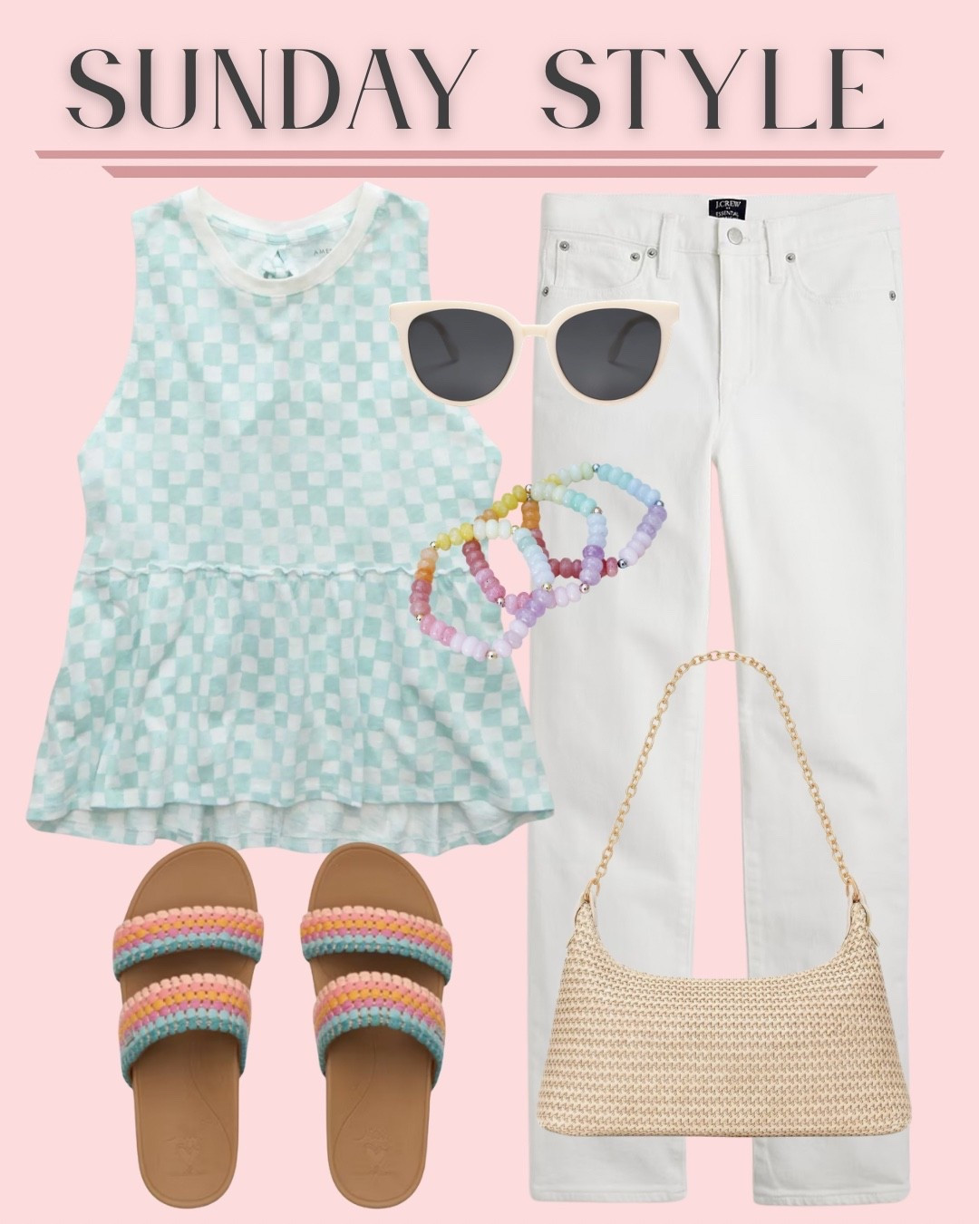 Sunday style



Casual outfit inspo
Spring outfit idea
Vacation outfit
Casual style
White jean outfit
Spring style

#LTKSeasonal #LTKSaleAlert #LTKootd