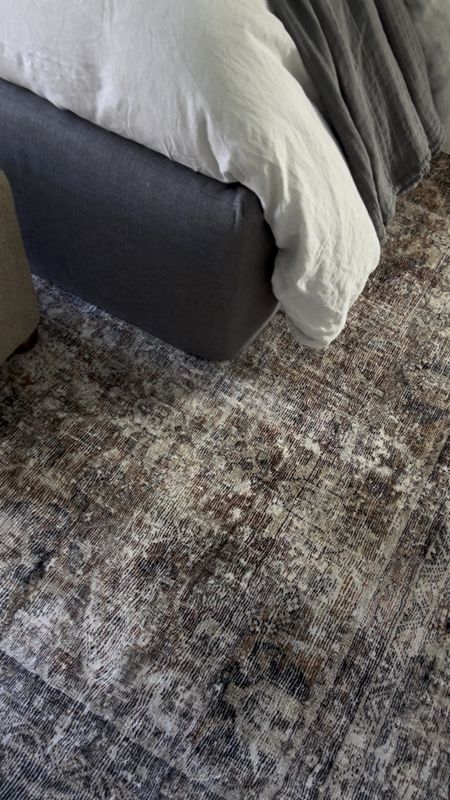 The perfect bedroom rug.  Looks like a vintage rug, feels like faux fur, and is currently priced at $261 for my 8’3”x11’3”

This is the Morgan MOG-01 in Sunset Ink from Amber Lewis & Loloi



#LTKhome #LTKsalealert
