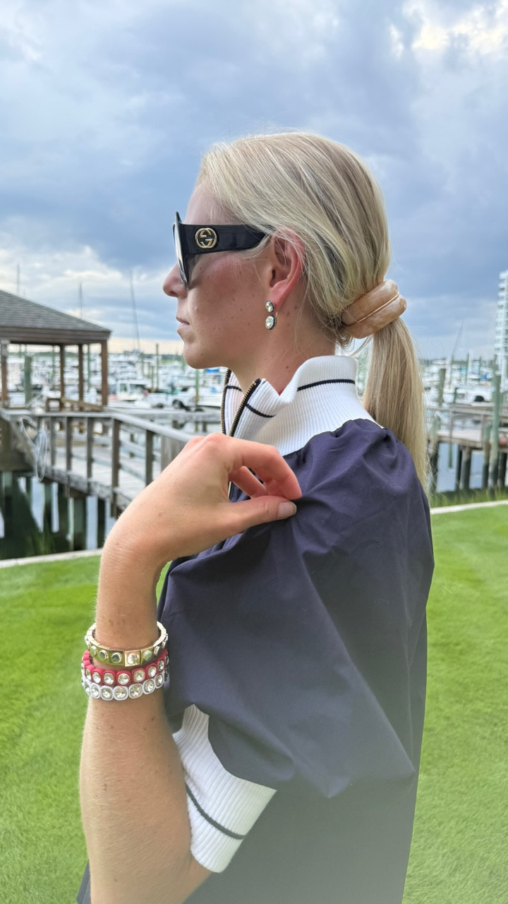 N E W maison wrap earring - the perfect day to night earring that transforms from a dangle to stud in seconds!! Shop all things new online www.shopsmithandco.com #jewelry #accessories