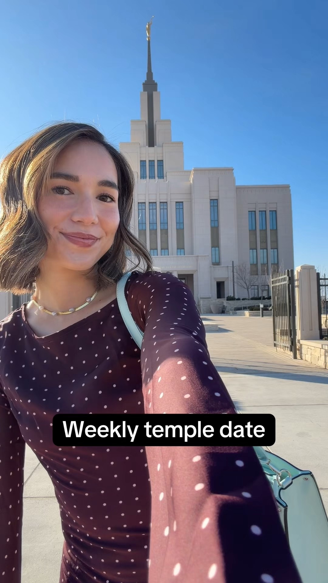 The cutest modest garment friendly dress from @bohme 

#LTKWorkwear #LTKValentine #LTKWedding