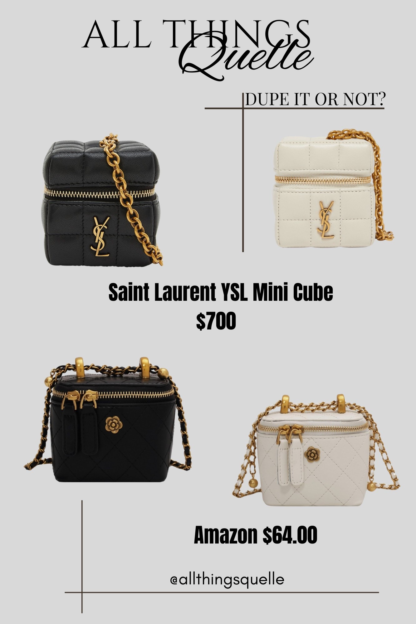 YSL Dupes 

#amazonfashionfinds #amazon

#LTKFindsUnder50 #LTKStyleTip #LTKItBag