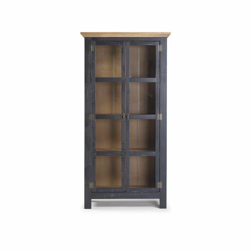Colucci 71'' Tall Solid Wood 2 - Door Accent Cabinet | Wayfair North America