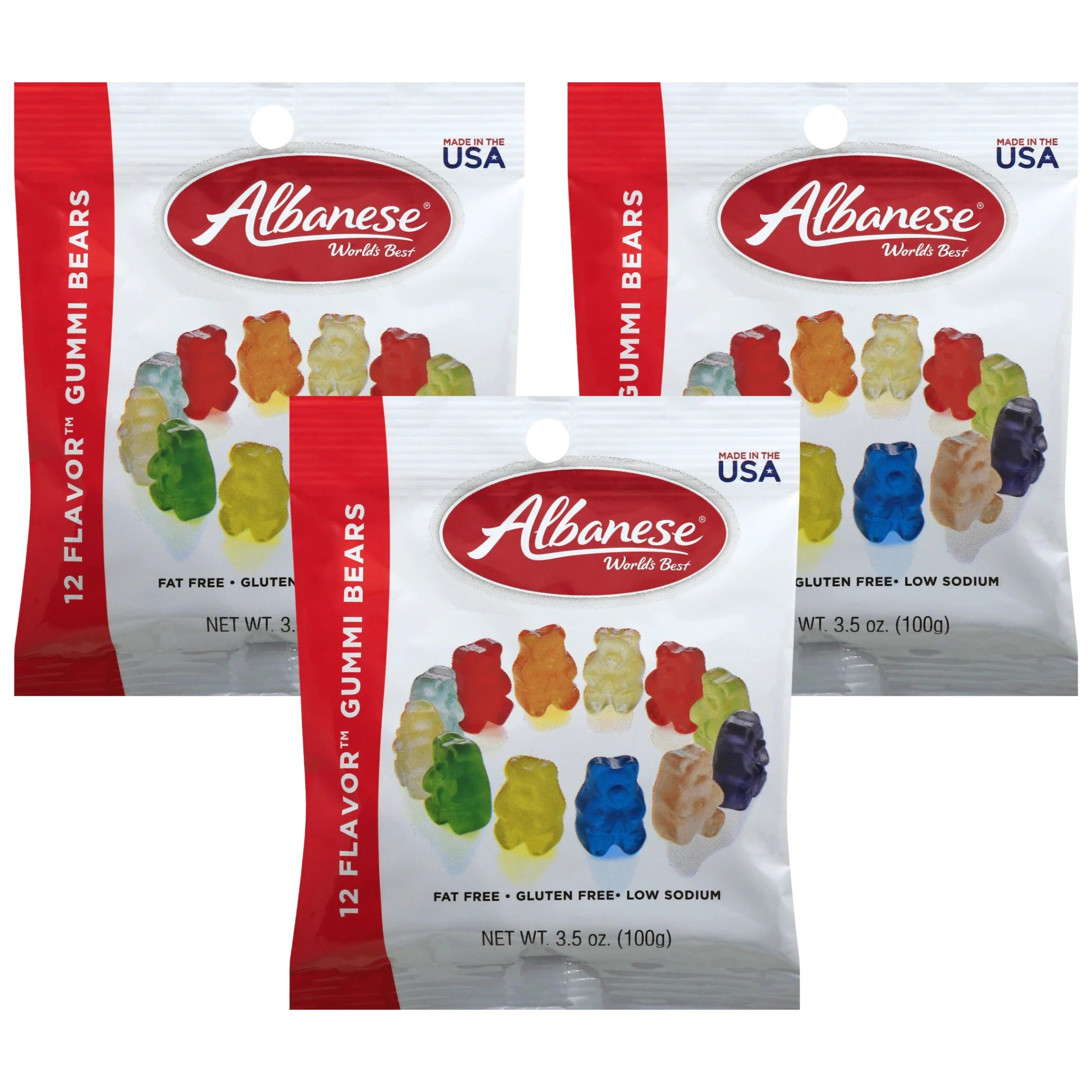 12 Flavors Gummy Bears 3.5 oz Candies for Spring Birthday Wedding Party Favors Sweet Snacking Tre... | Walmart (US)