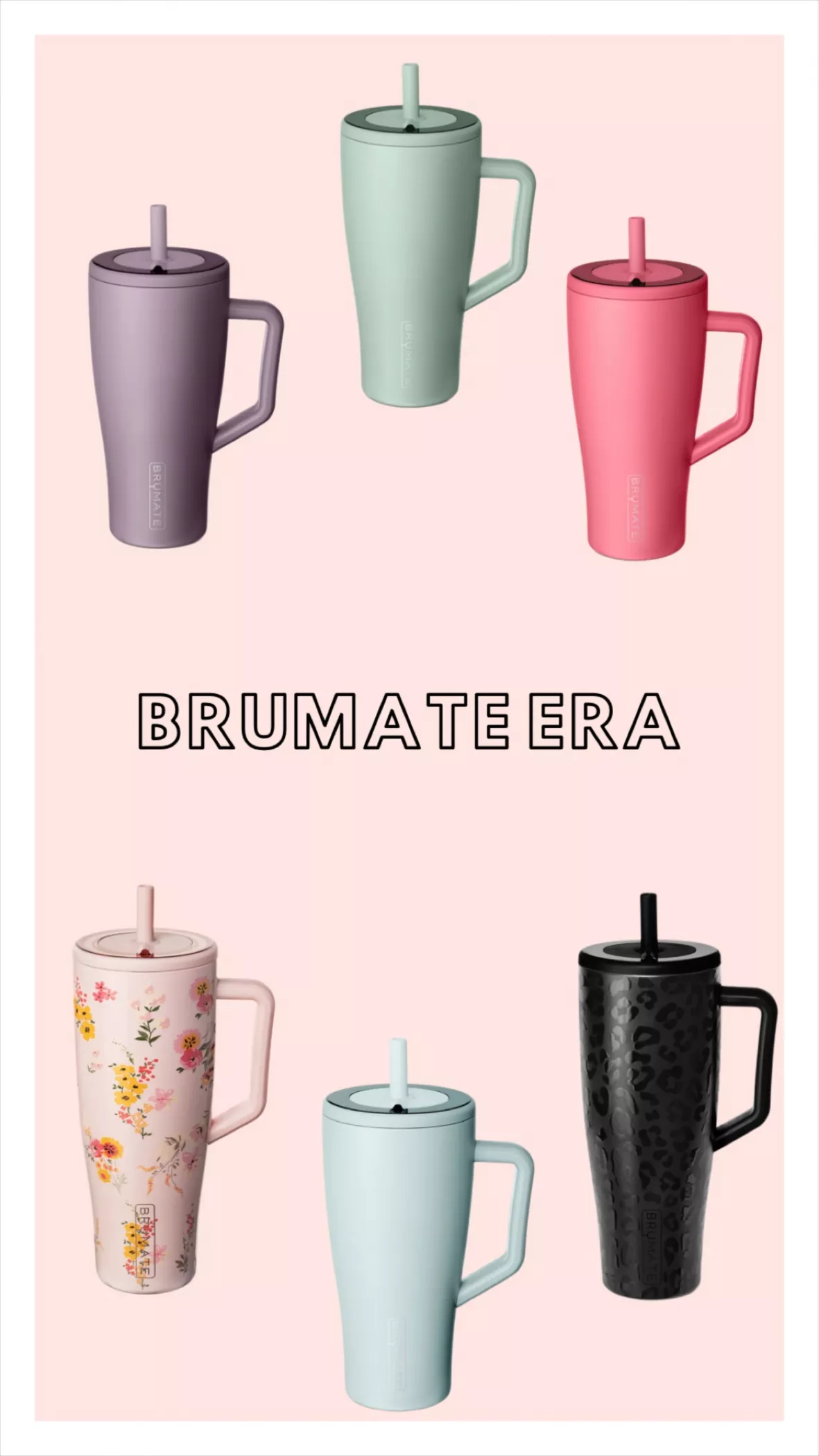 Get your hands on the Era tumbler while you can. Available in 30oz and, brumate  40 oz tumbler