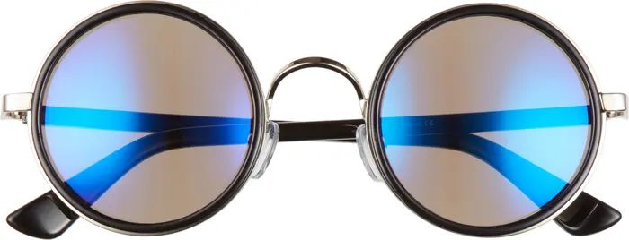 BP 54mm Mirrored Round Sunglasses | Nordstrom Rack