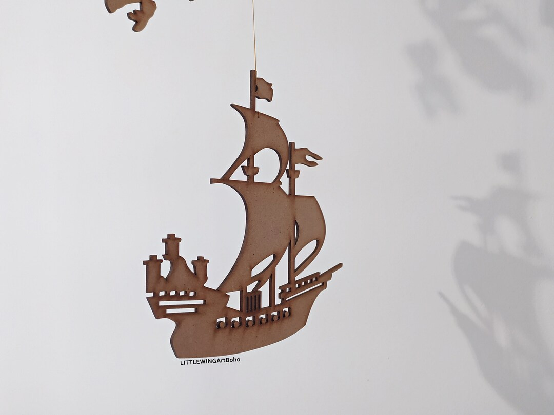Peter Pan Wood Nursery  Peter Pan Mobile  Peter Pan Nursery - Etsy | Etsy (US)