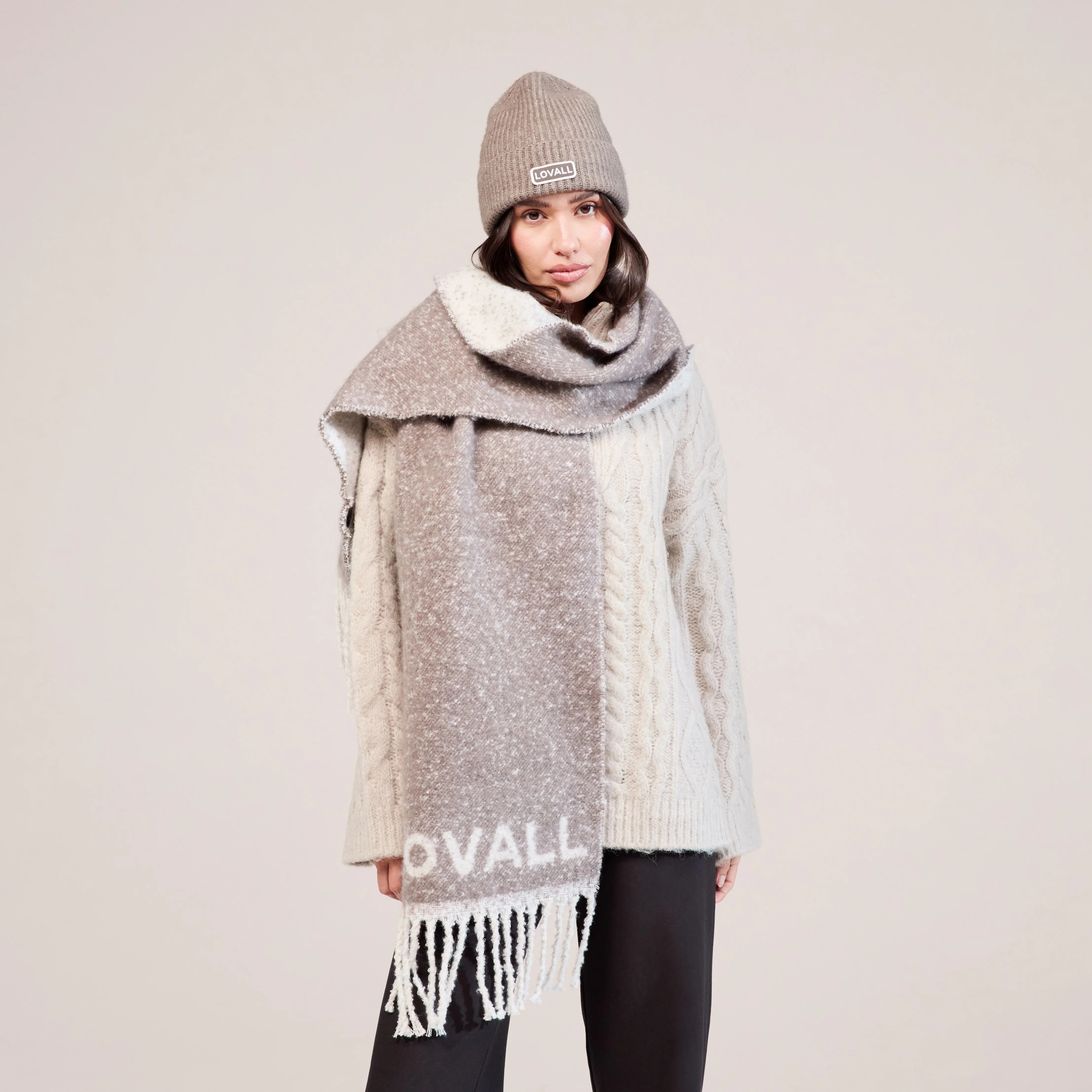 Woven Scarf | Mocha | LOVALL