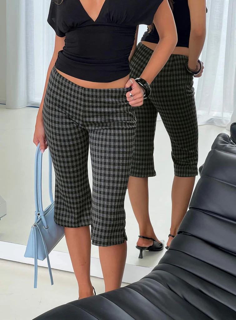 Lights Are Off Capri Pants Multi | Princess Polly US