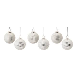 4" Frosted Glass Ball Ornament Set | Michaels | Michaels Stores