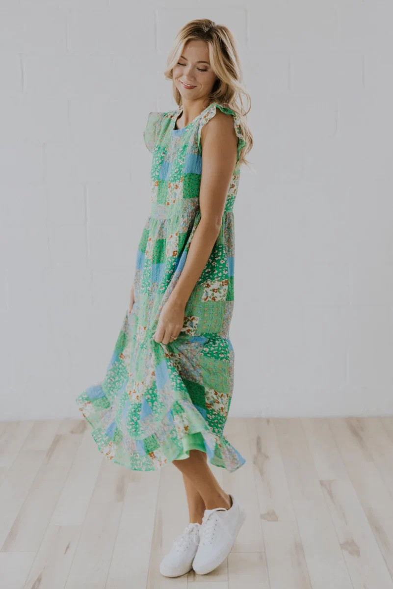 Andarna Patchwork Midi | Roolee