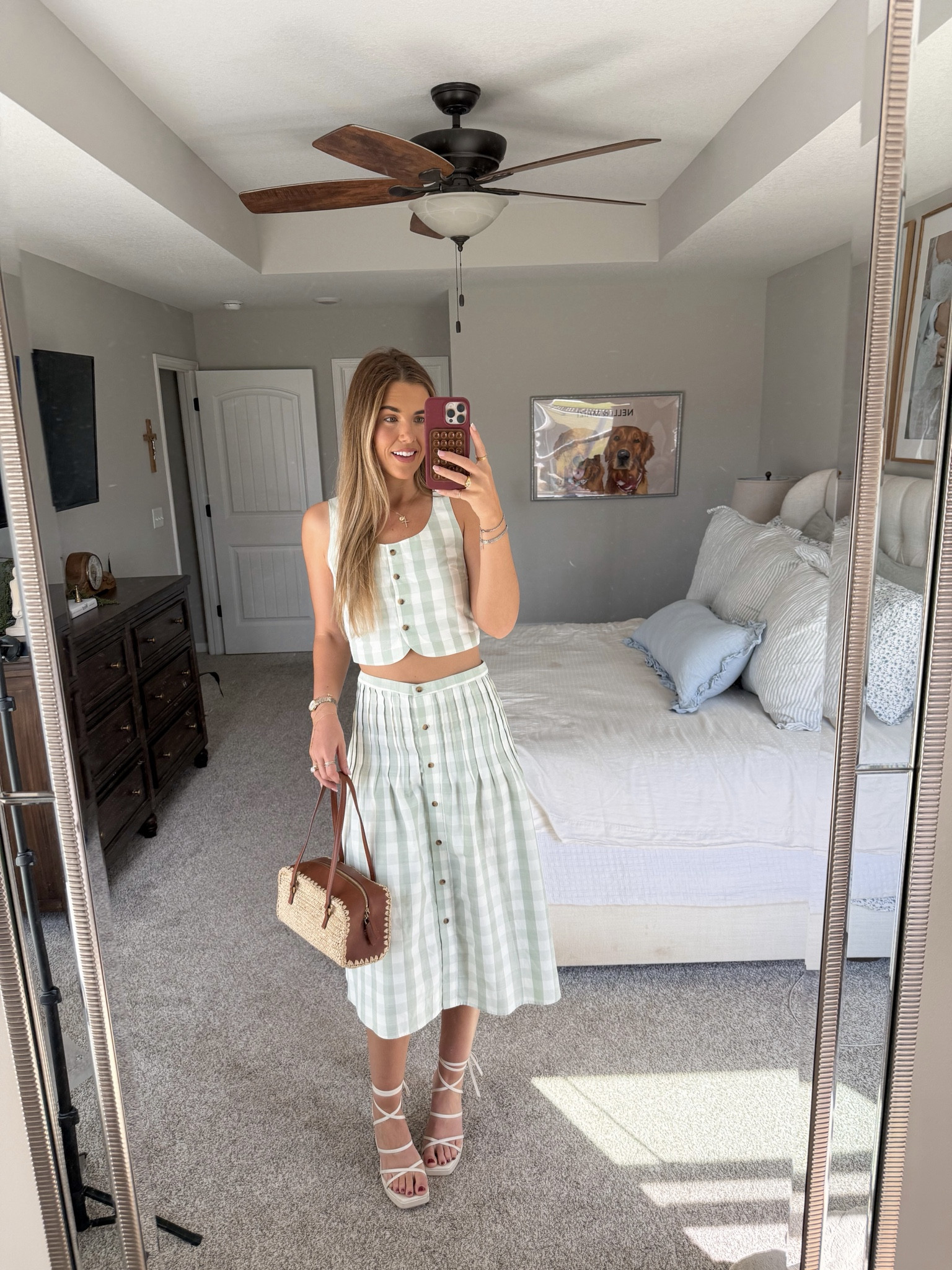 wearing a size 4. sadly shoes are several season old! linked similar 
2 piece set perfect for brunch or mother’s day outing 

#LTKootd #LTKSeasonal #LTKTall