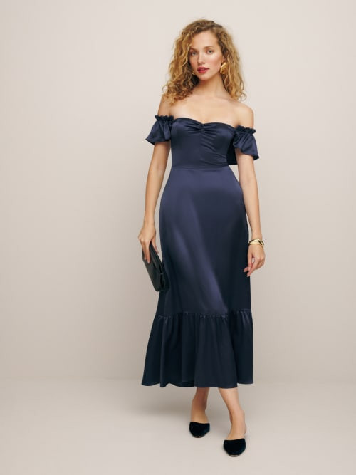 Sianna Silk Dress | Reformation (Global)