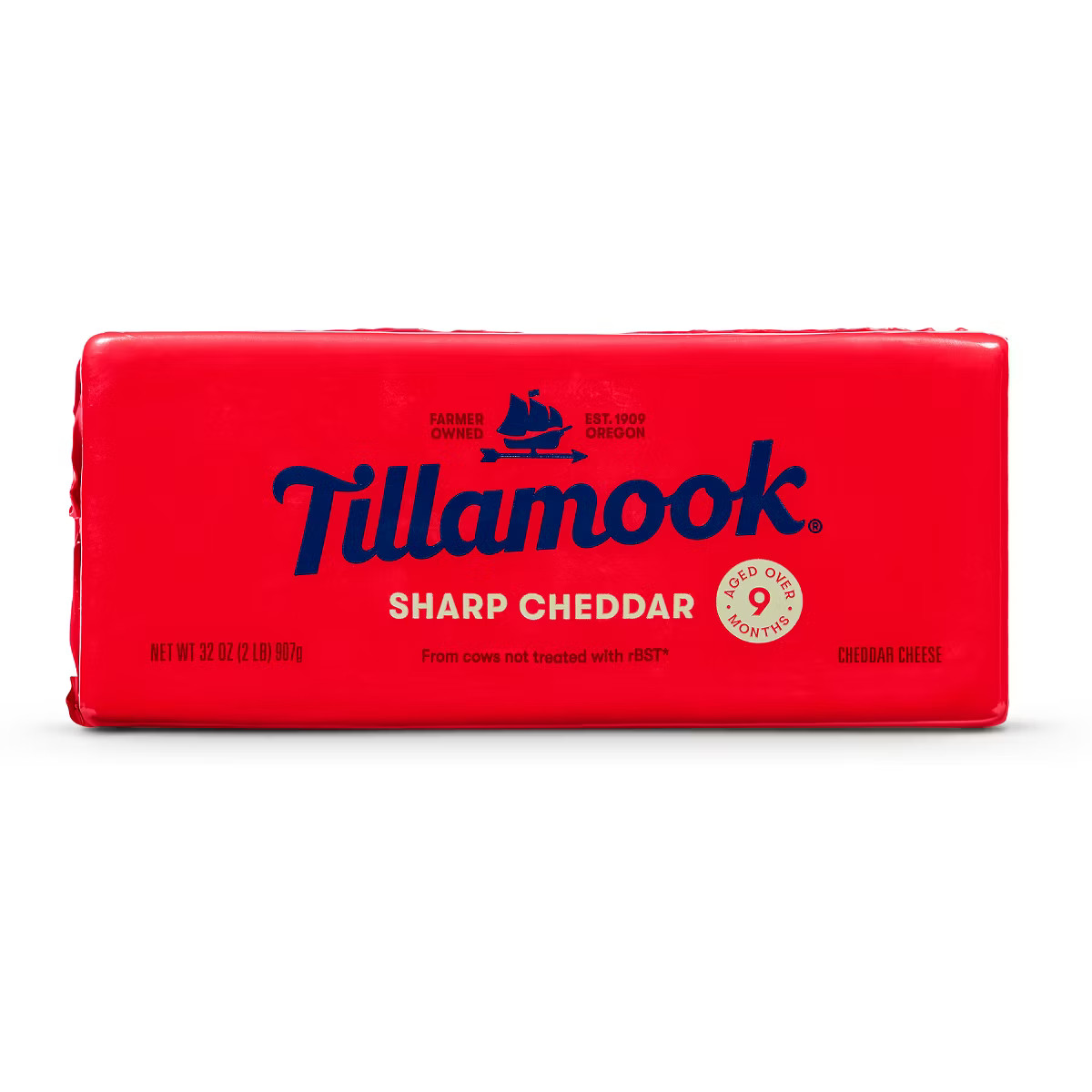 Tillamook Sharp Cheddar Cheese Block - 32oz | Target