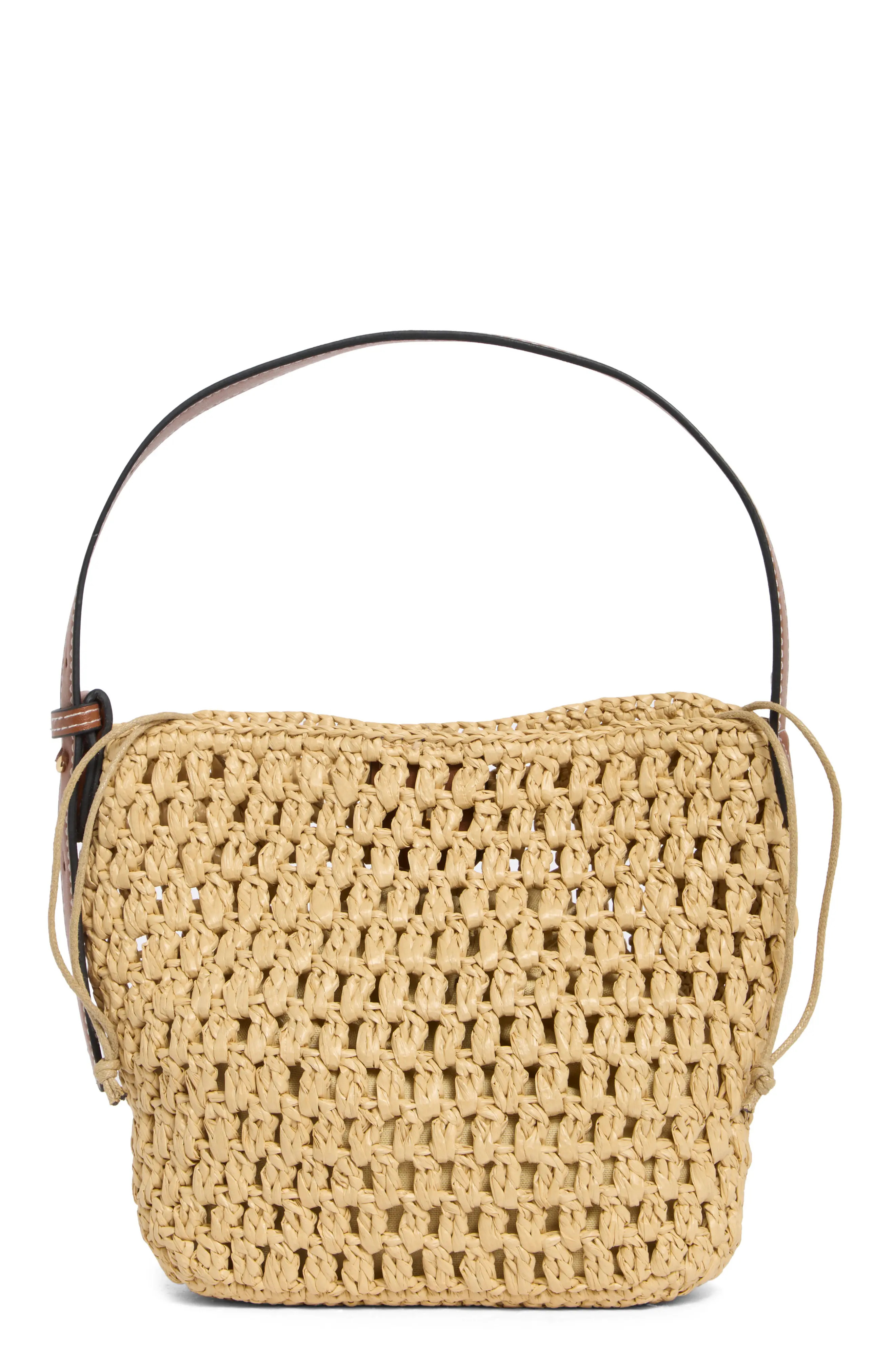 Straw Bucket Bag (Women) | Nordstromrack | Nordstrom Rack