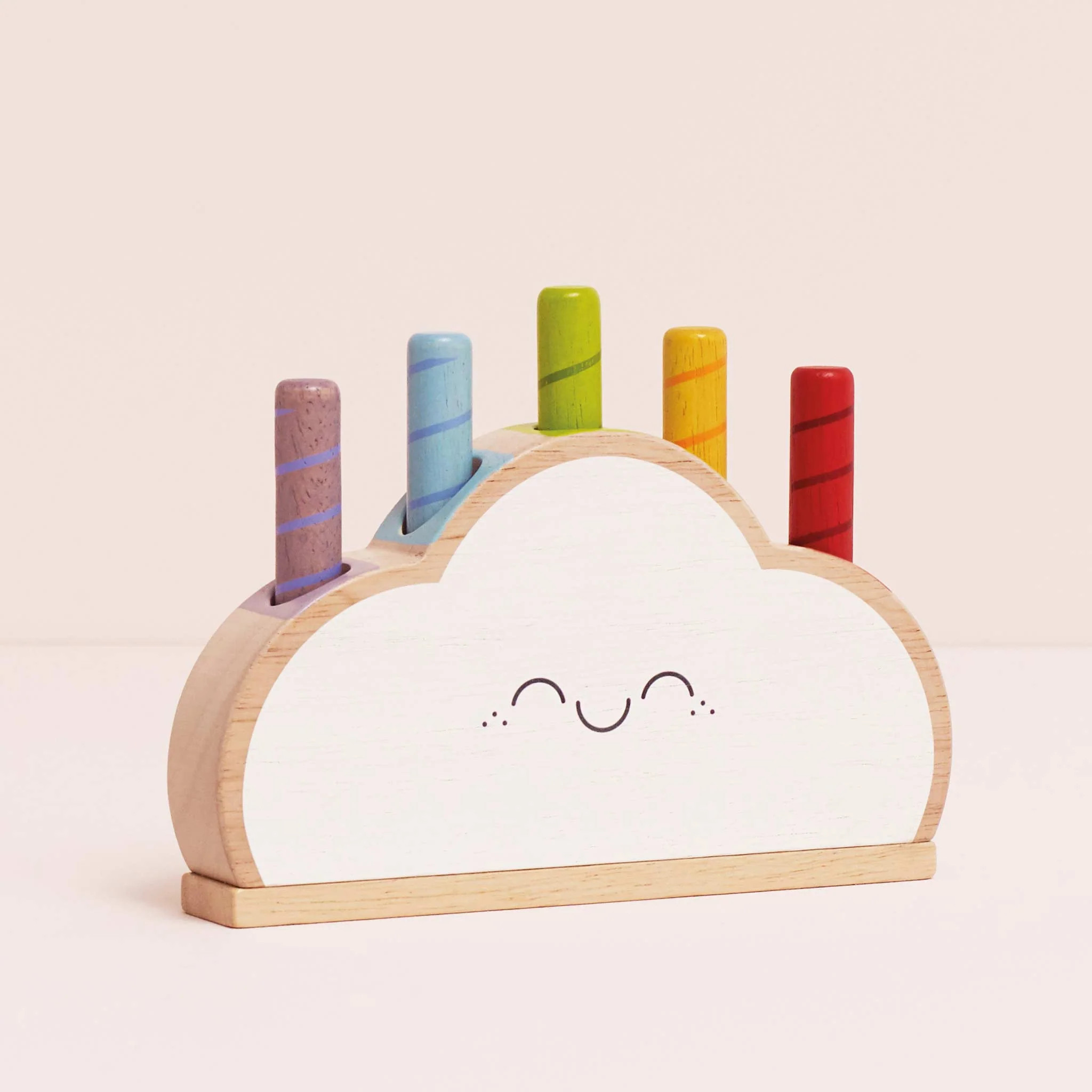 Rainbow Cloud Pop-up Toy | Eco Chic Home