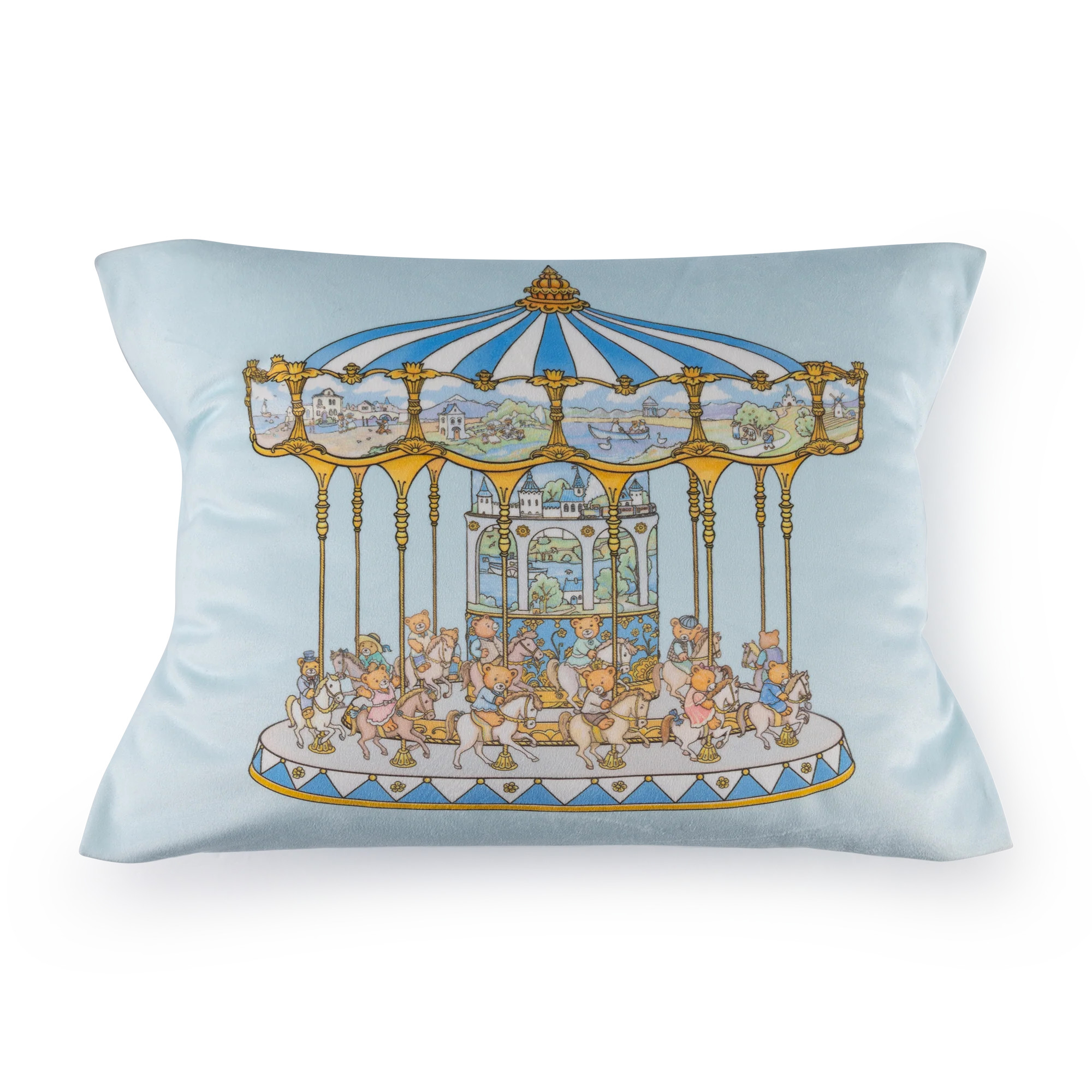 Teddy's Merry Go Cushion Blueberry Biscuit | Lil Teddy (US)